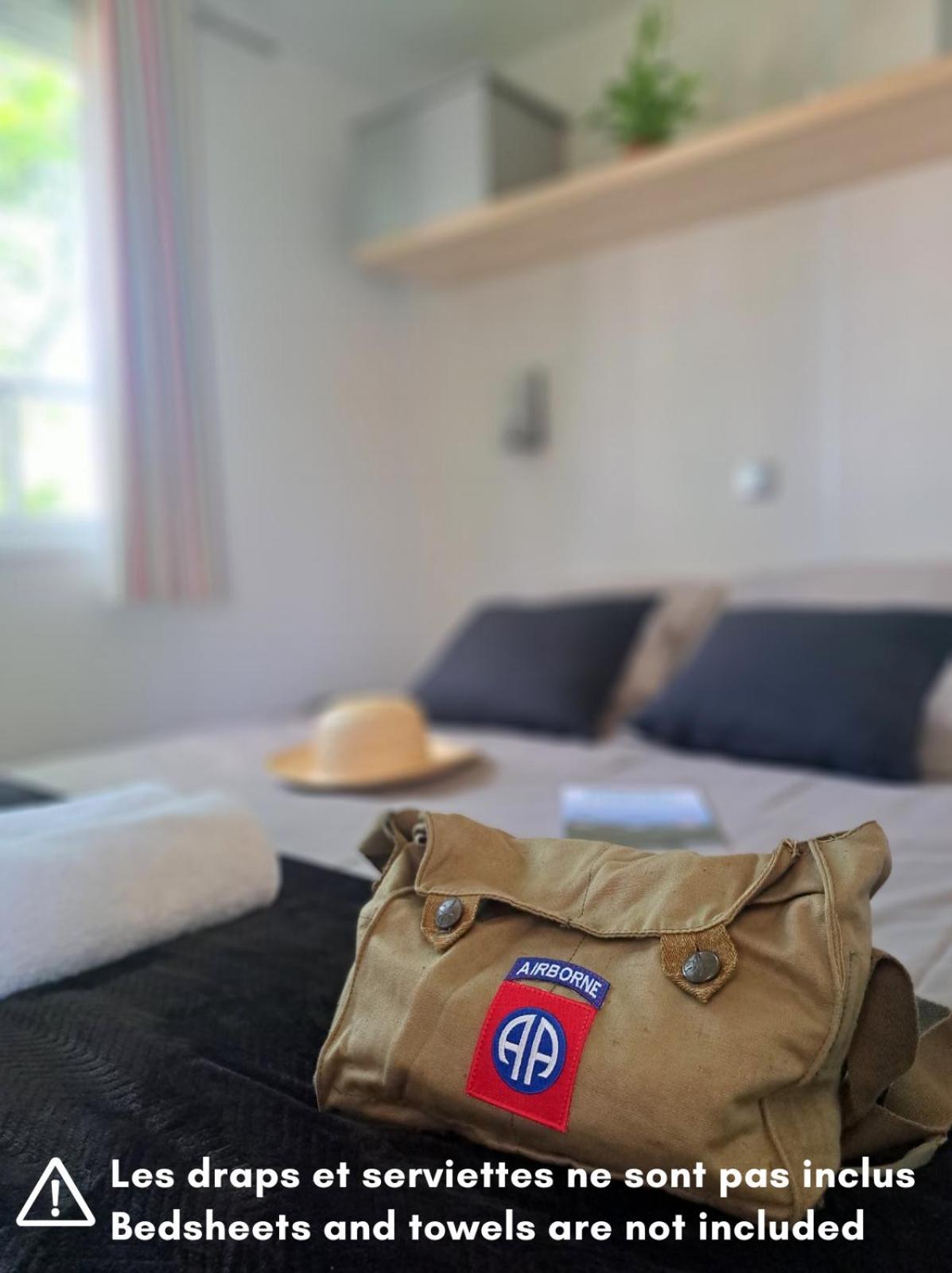 Camping Sainte Mere Eglise Bagian luar foto