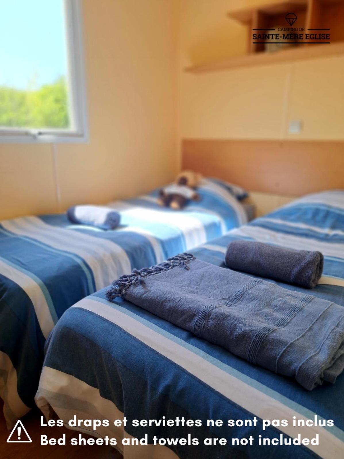 Camping Sainte Mere Eglise Bagian luar foto