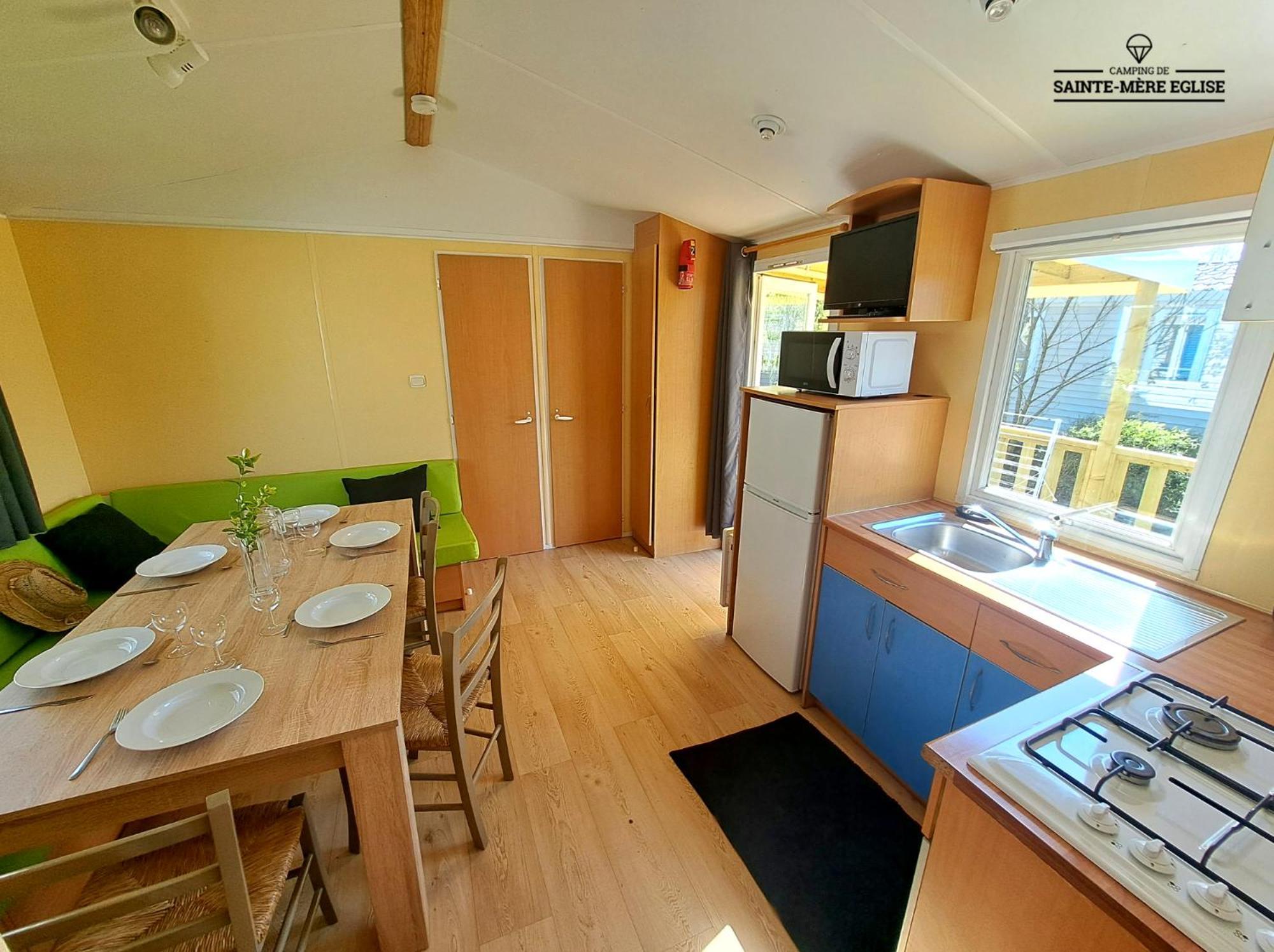 Camping Sainte Mere Eglise Bagian luar foto