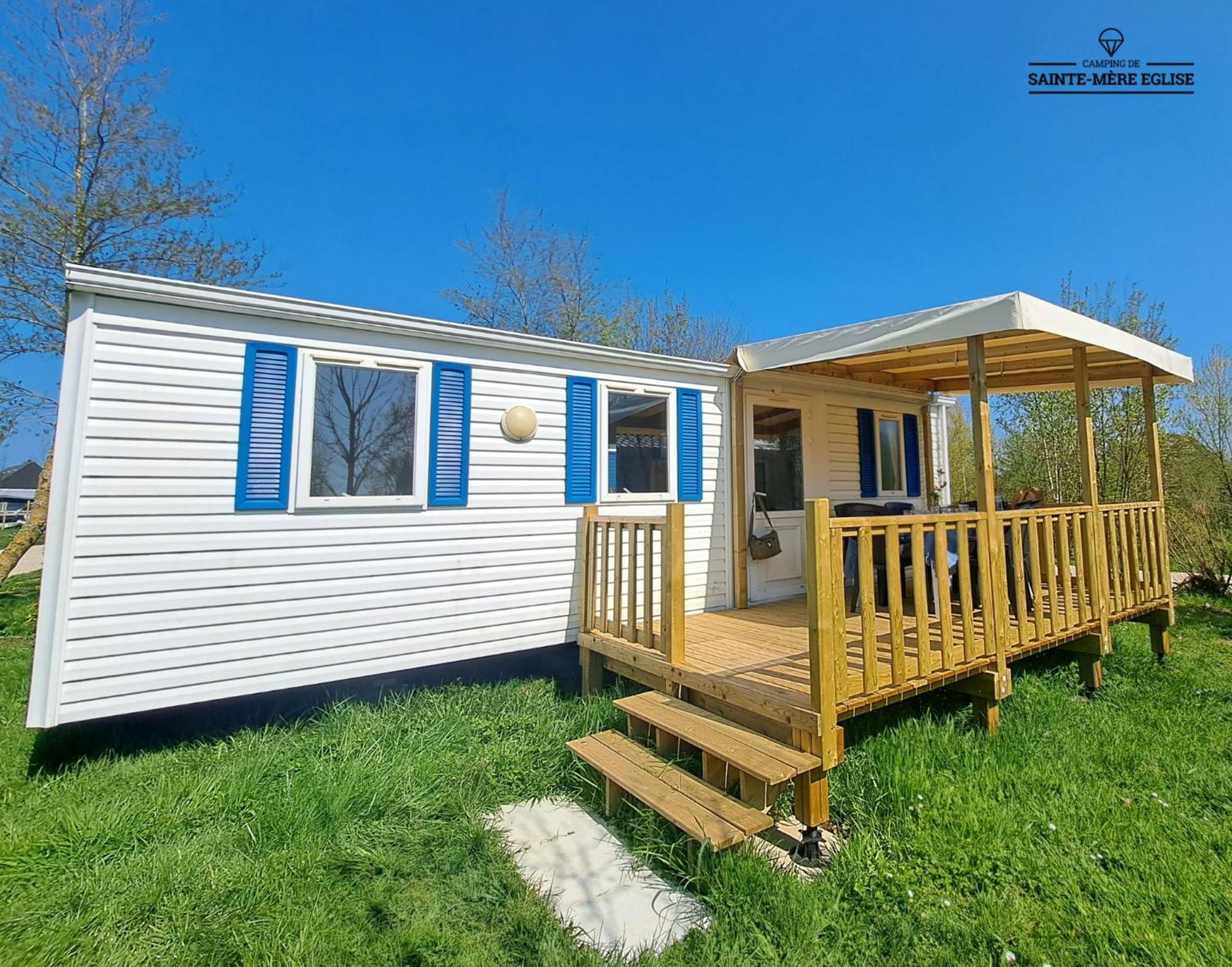 Camping Sainte Mere Eglise Bagian luar foto