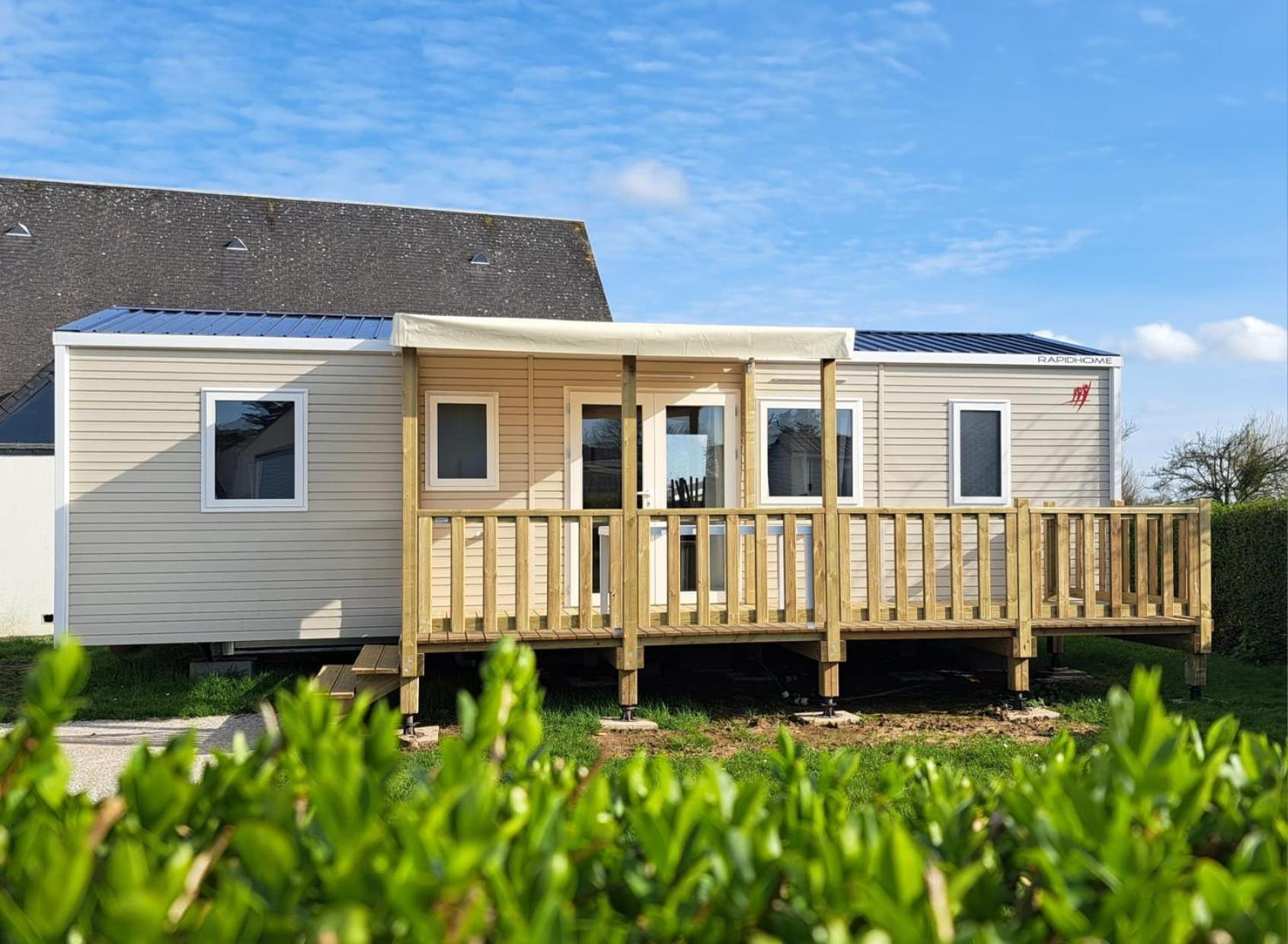 Camping Sainte Mere Eglise Bagian luar foto
