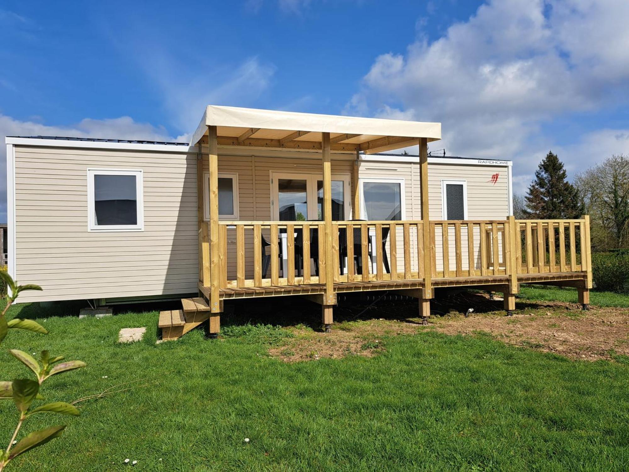 Camping Sainte Mere Eglise Bagian luar foto